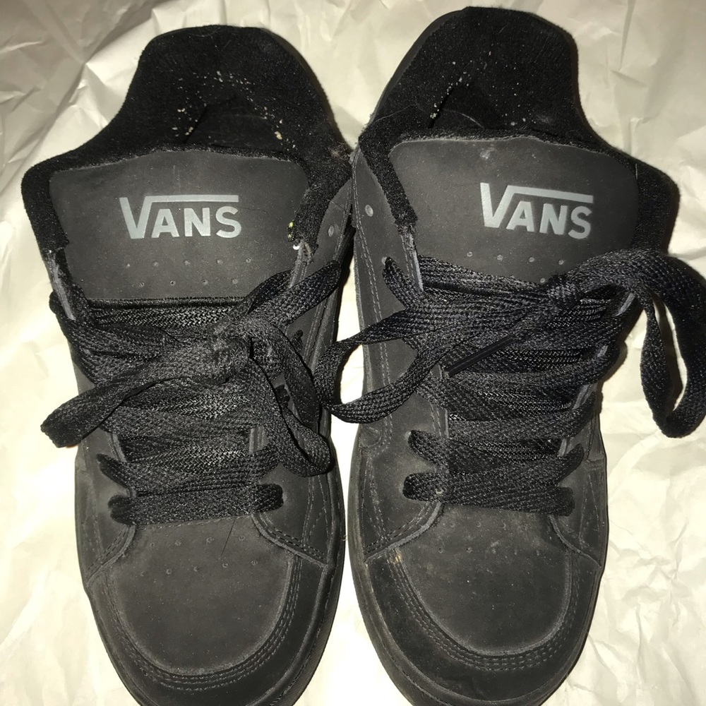 Black Vans Skate Sneakers
